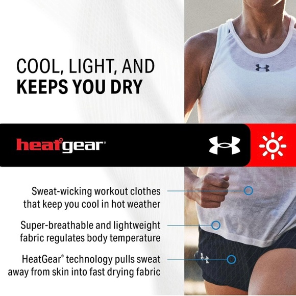 Under Armour Racerback Tank in Beta Orange - Picture 5 of 12